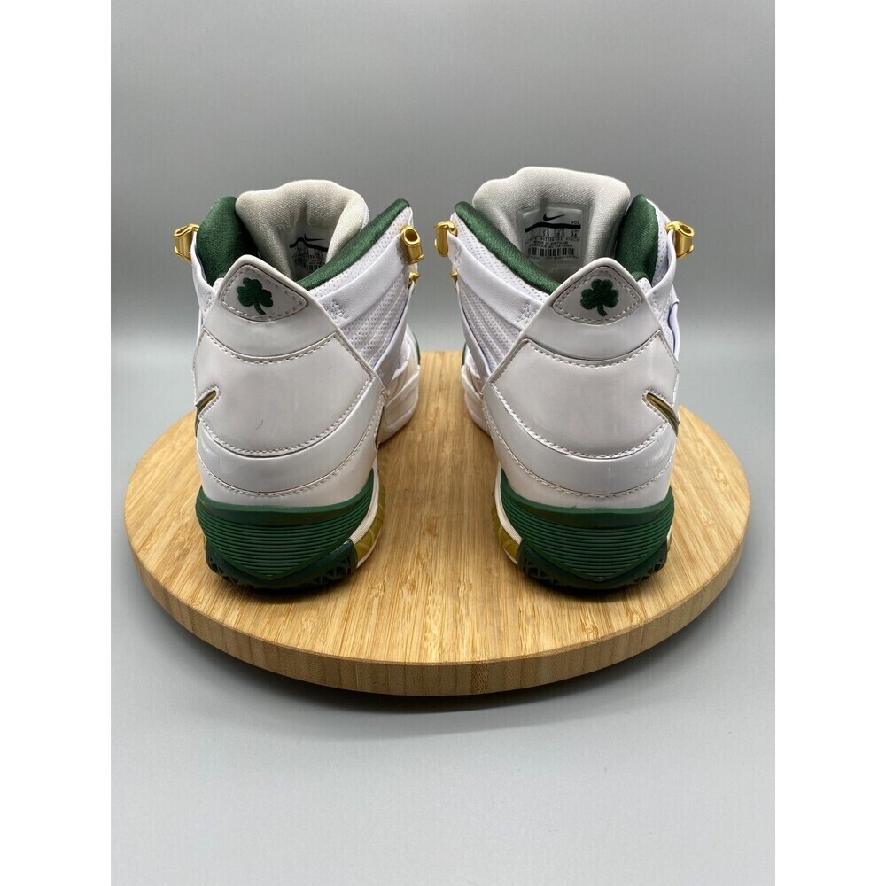 Nike Shoes Mens Size 6 White Green Gold LeBron 3 Sneaker Lace Up Mid AO2434-102 - Picture 5 of 12